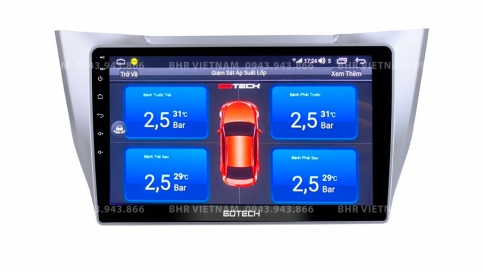 Màn hình DVD Android liền camera 360 Lexus RX330, RX350 2003 - 2007 | Gotech GT360